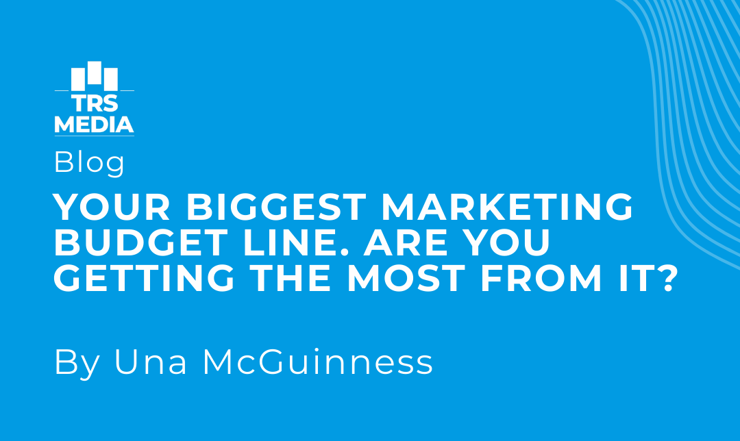 Your biggest marketing budget Line. Are you getting the most from it?